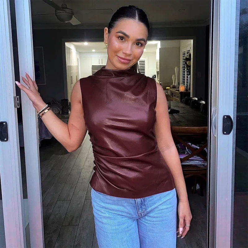 Burgundy Divaya Top