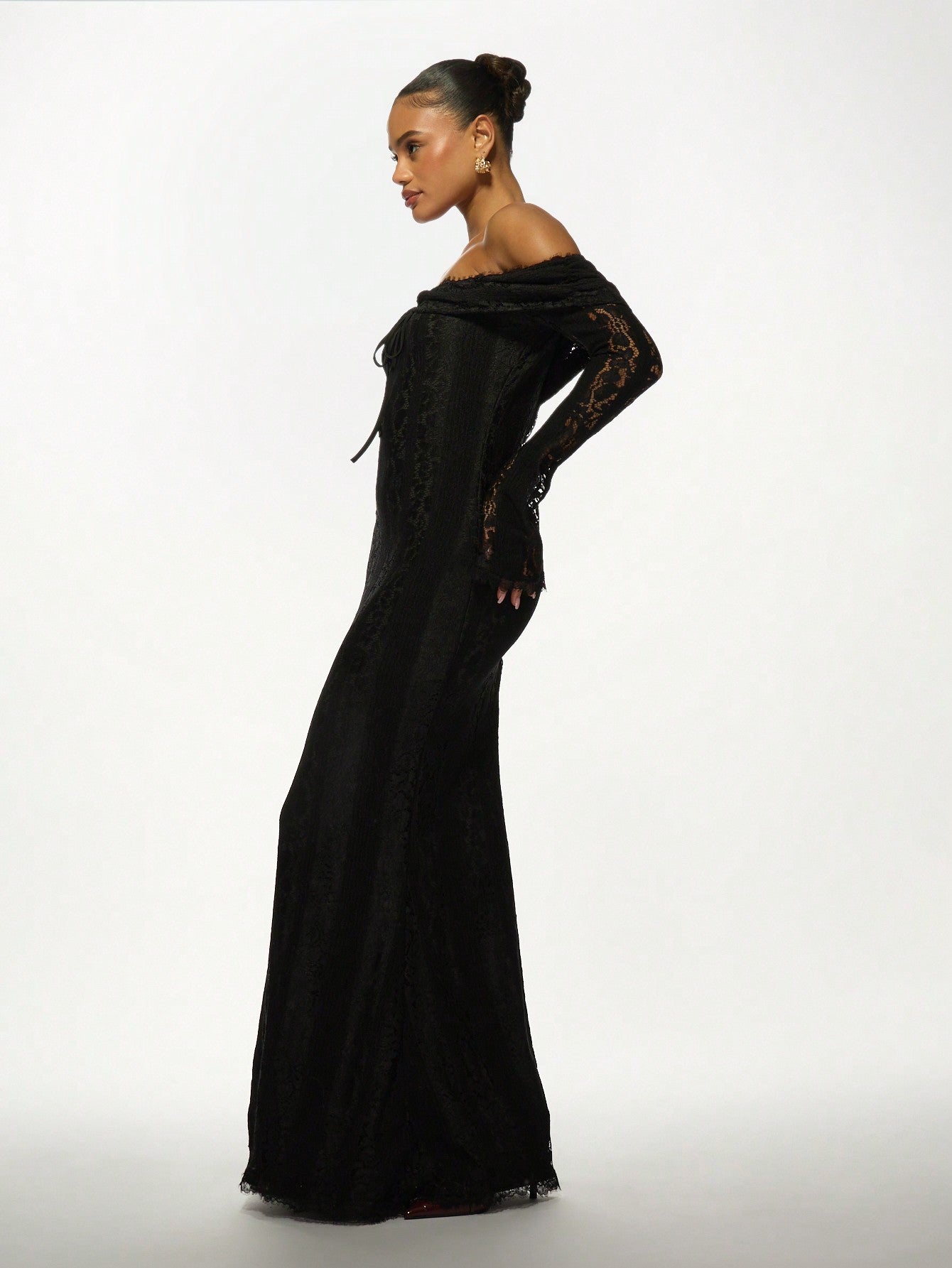 Black Swan Gown Dress