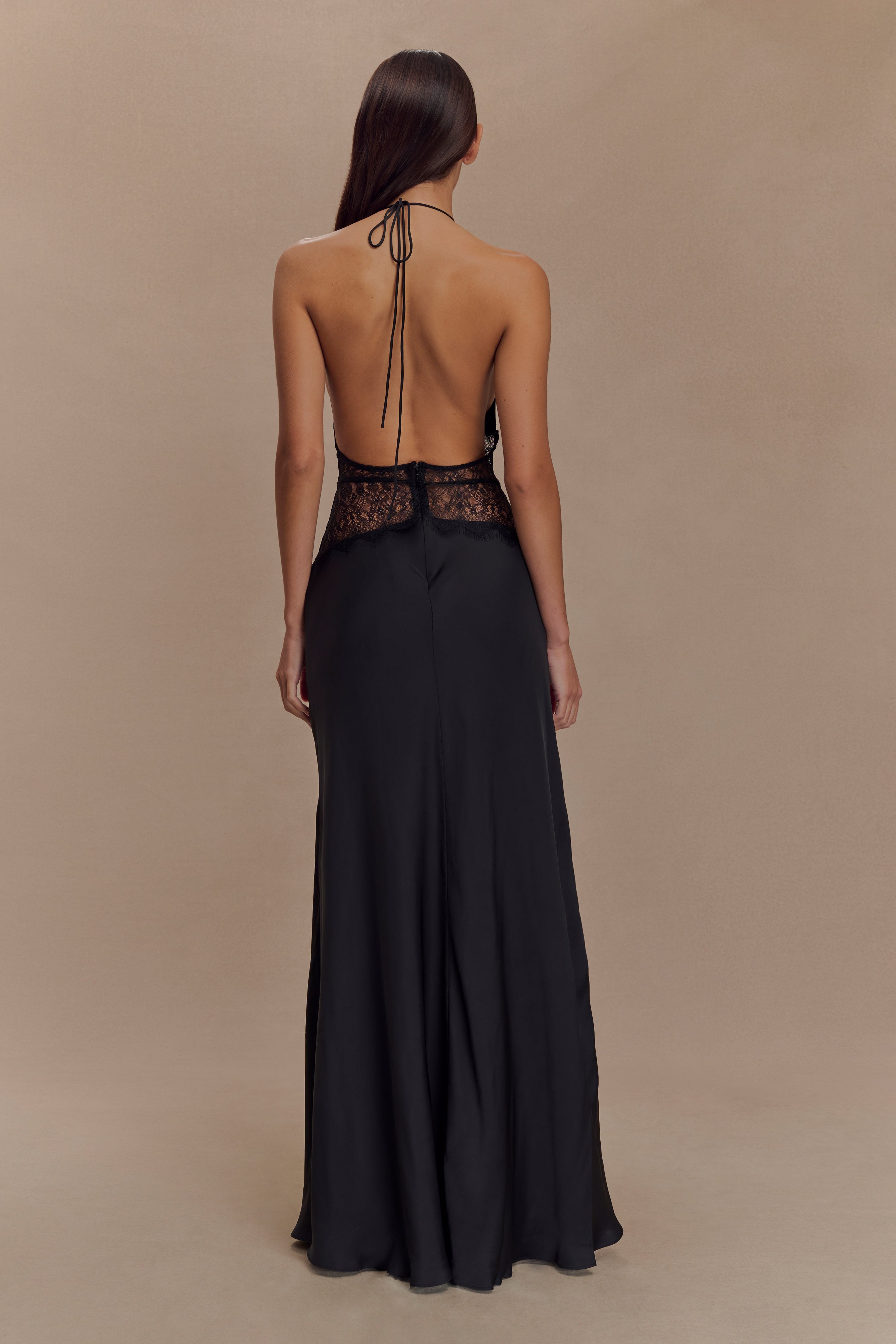 Satiny Maxi Summerdress