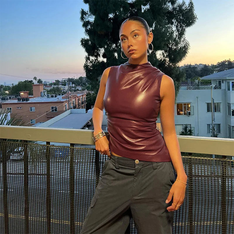 Burgundy Divaya Top