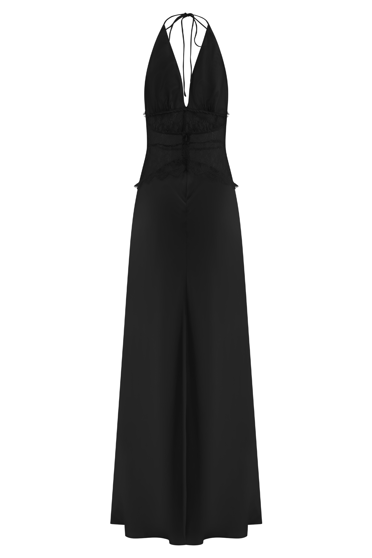 Satiny Maxi Summerdress