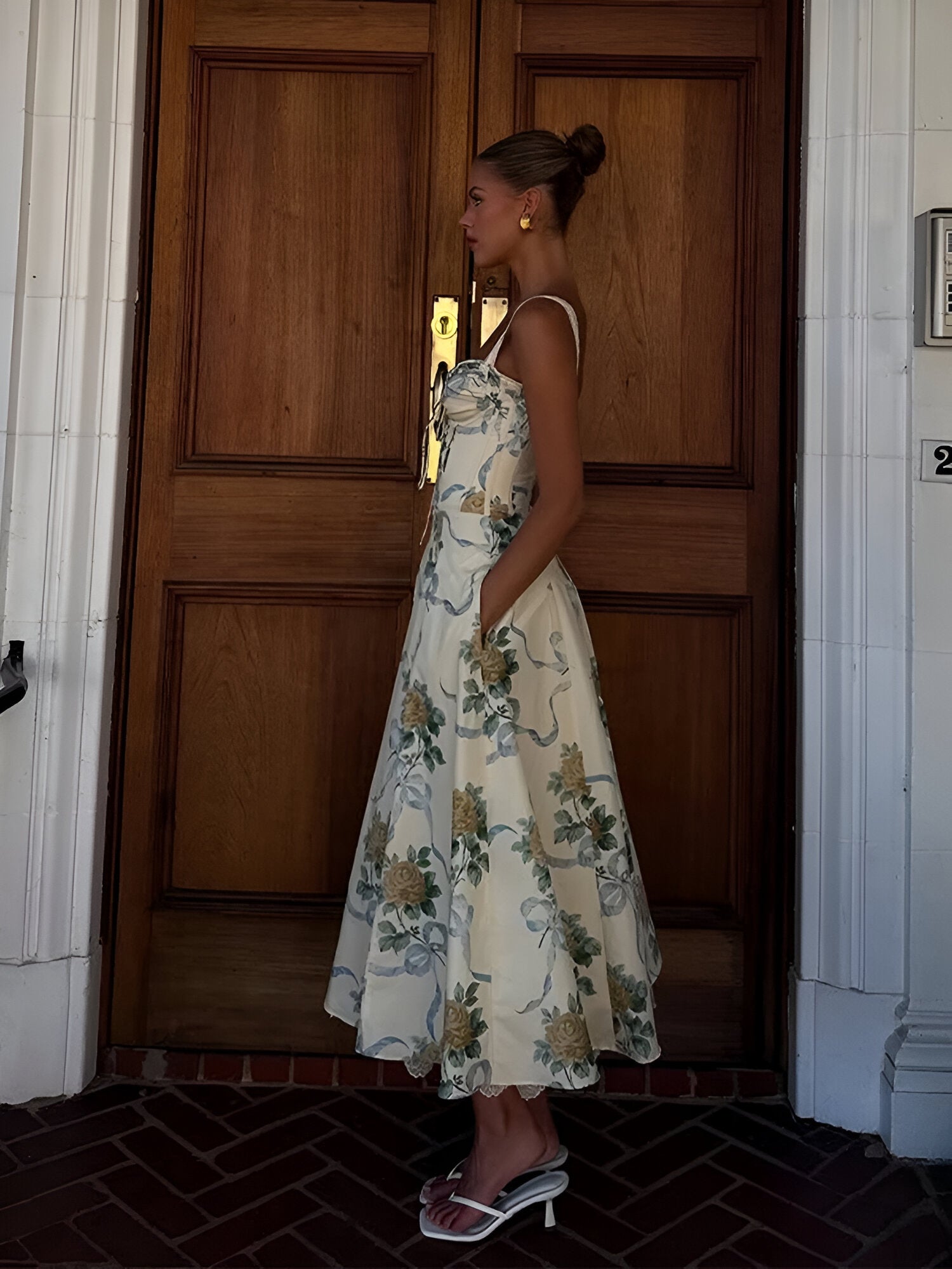 Elegant Mint Diva Dress