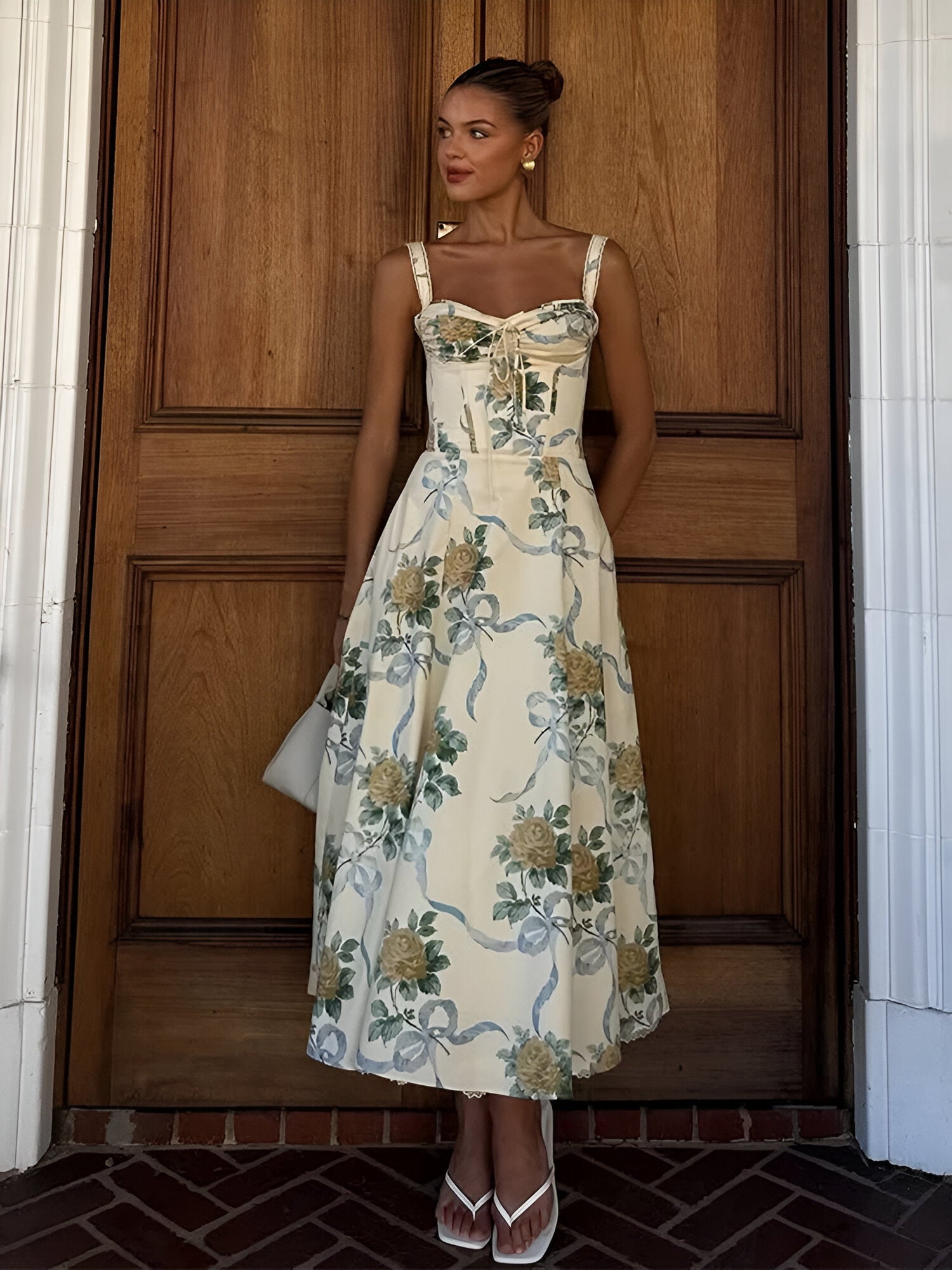 Elegant Mint Diva Dress