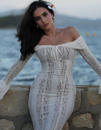 Pure White Elegance Dress