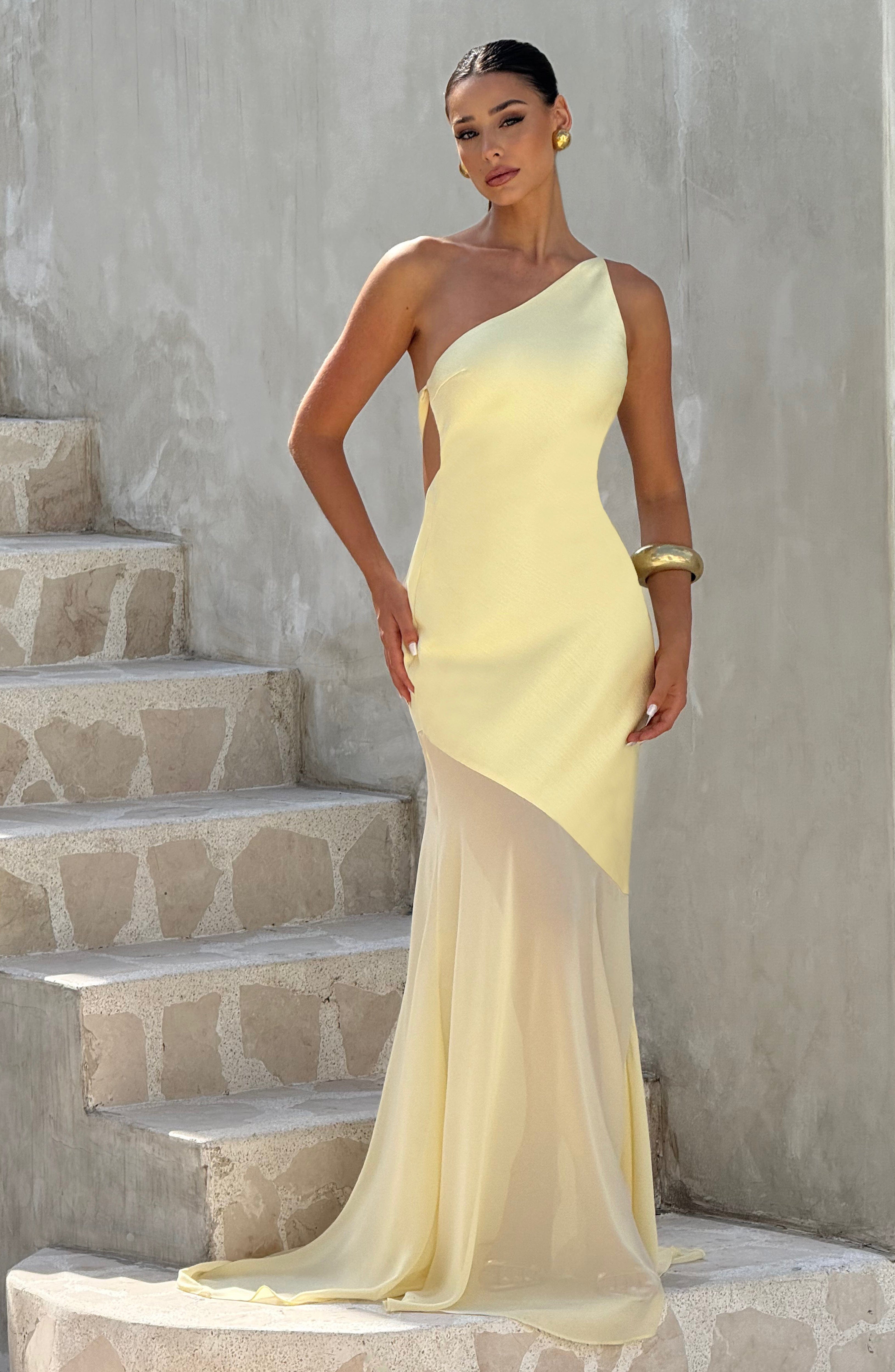 Lemony Diva Dress